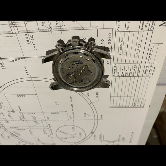 Brooks Brothers Watch Chrono "Sky Reflector" Ref. 08517 w Hodinkee Newman Bund - Picture 9 of 9